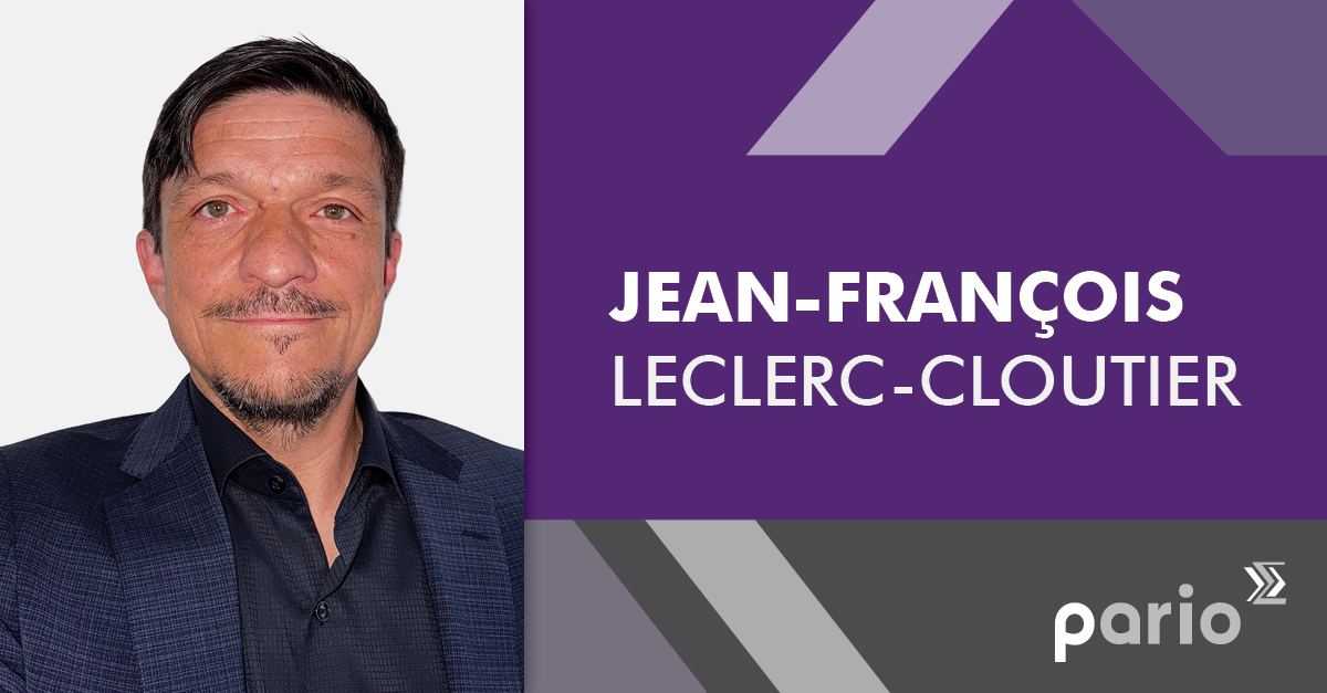 Welcoming Jean François to the Pario Team