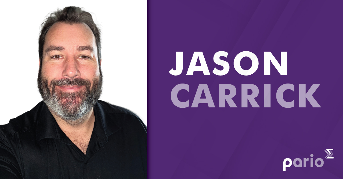 Welcoming Jason Carrick to the Pario Team