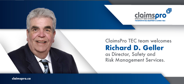 ClaimsPro Enhances Transportation, Equipment, and Cargo Claims Services with Trucking Safety and Risk Management Expert